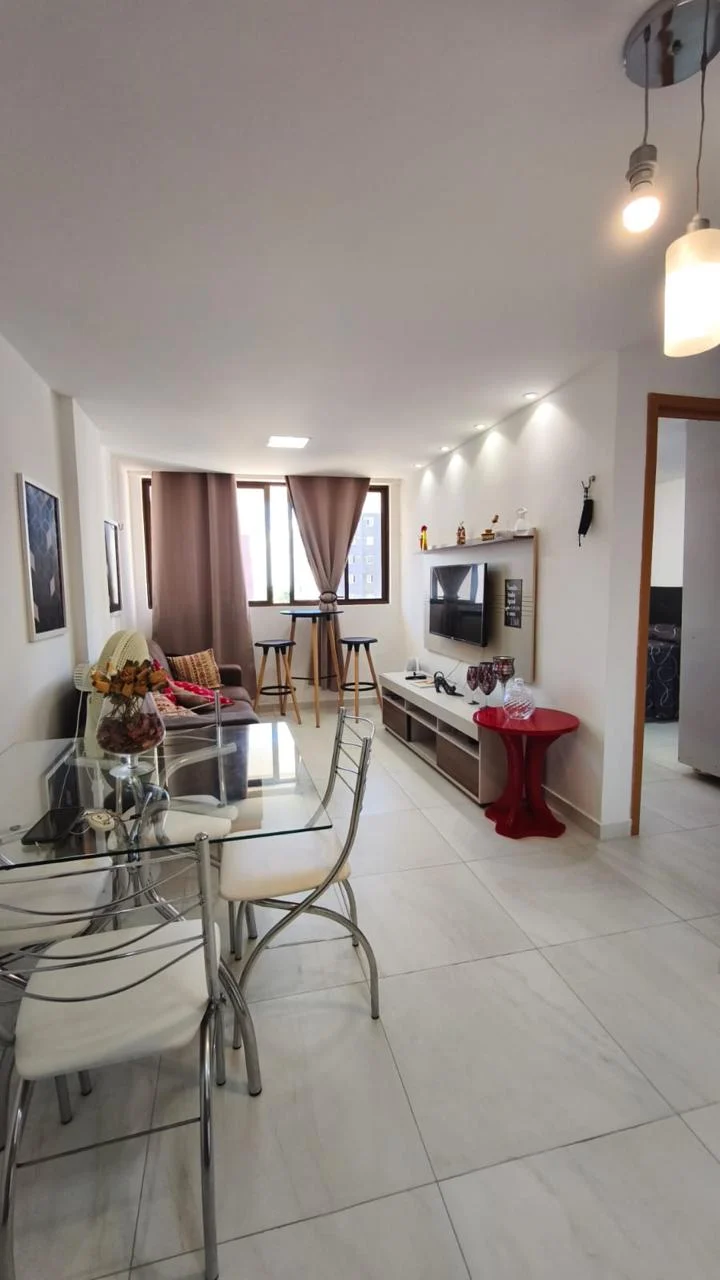 Apartamento Mobiliado em Intermares 1 Quarto, Elevador e Lazer