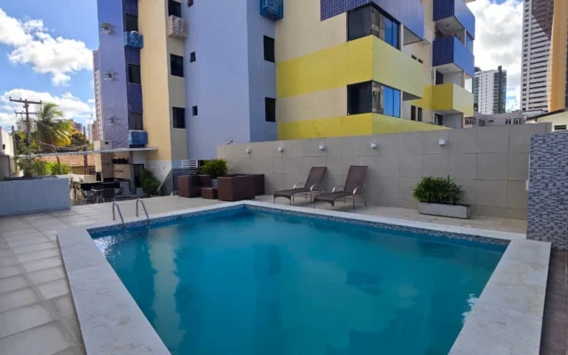 Apartamento em Manaíra com 2 Quartos sendo 1 Suíte, Elevador e Lazer