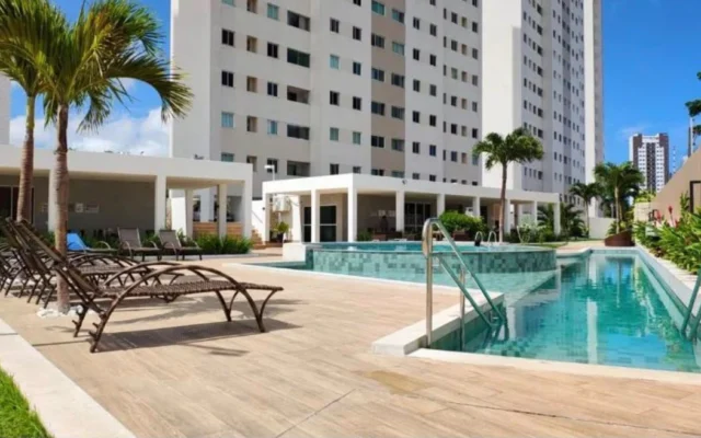Apartamento Mobiliado no Jardim São Paulo/Bancários com 2 Quartos sendo 1 Suíte, Elevador e Lazer