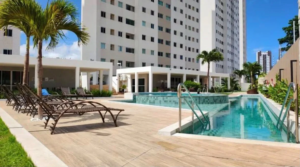 Apartamento Mobiliado no Jardim São Paulo/Bancários com 2 Quartos sendo 1 Suíte, Elevador e Lazer