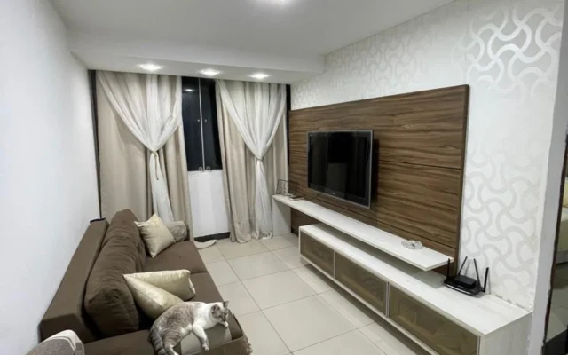 Apartamento Mobiliado no Aeroclube/Bessa com 3 Quartos sendo 1 Suíte, Elevador e Lazer