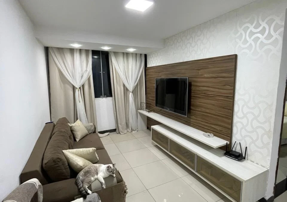 Apartamento Mobiliado no Aeroclube/Bessa com 3 Quartos sendo 1 Suíte, Elevador e Lazer