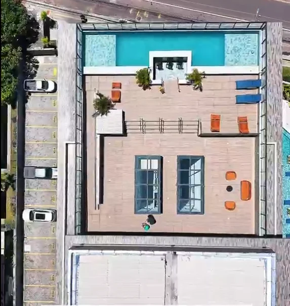 Apartamento em Ponta de Campina 1 ou 2 Quartos, Elevador e Lazer
