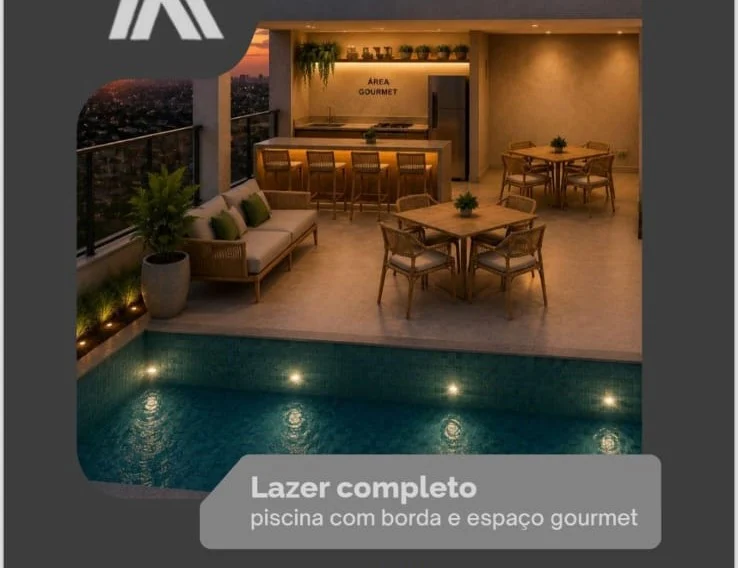 Lançamento no Bessa 1, 2 ou 3 Quartos sendo 1 Suíte, Elevador e Lazer